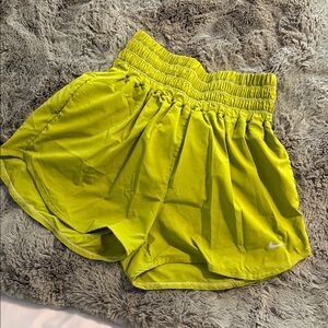 Nike Vibrant Green Women's Athletic Shorts